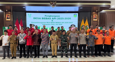 Program Desa Bebas Api Asian Agri Dorong Kemandirian Desa Mencegah Karhutla
